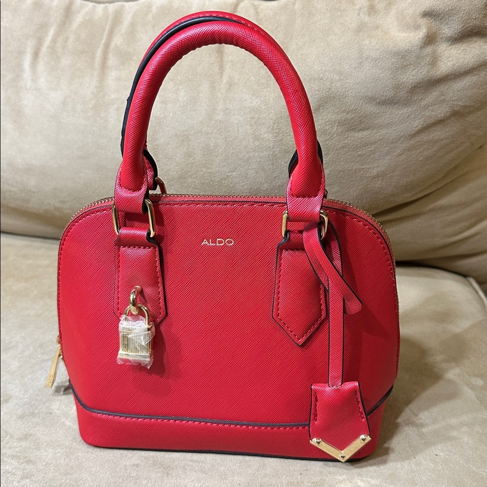 ALDO Red Dome Crossbody